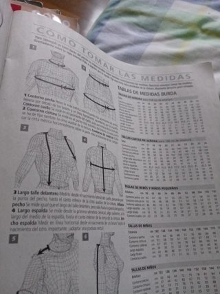 3 Revistas  Burda con patrones