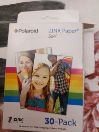 Papel Polaroid ZINK 3x4