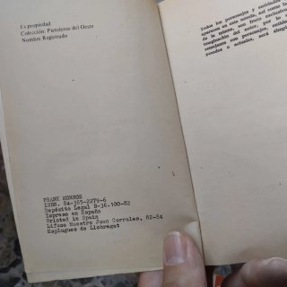 Novelas del viejo oeste de bolsillo