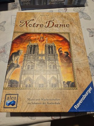 Juego de mesa Notre Dame de Stefan Feld