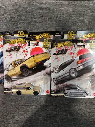 Hot Wheels Car Culture JDM 5 autos