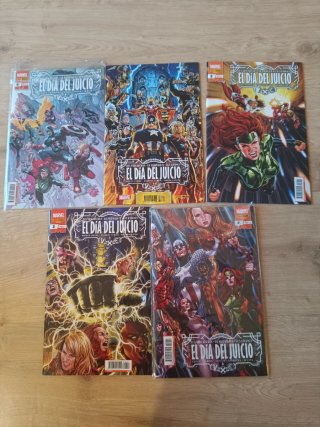Pack COMPLETO Eternos (Gillen) + Día del Juicio