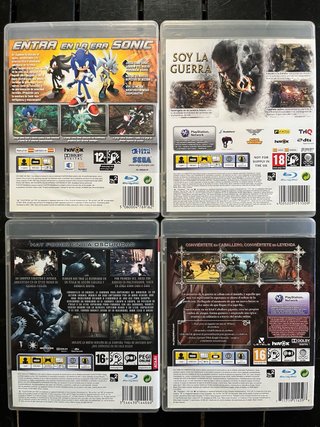 Juegos PS3 20€/unidad