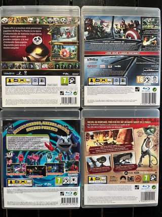 Juegos PS3 20€/unidad