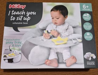 Asiento hinchable Nuby para aprender a sentarse