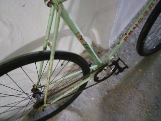 Bicicleta Peugeot Fixie Verde