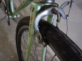 Bicicleta Peugeot Fixie Verde
