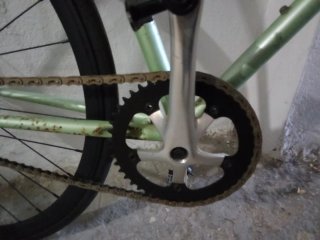 Bicicleta Peugeot Fixie Verde
