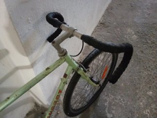 Bicicleta Peugeot Fixie Verde