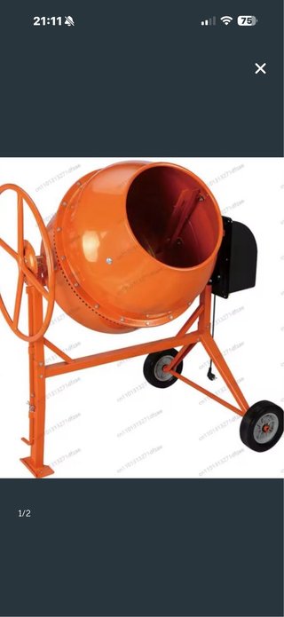 Alquiler Hormigonera Naranja