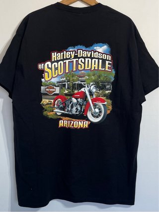 Harley Davidson Scottsdale Arizona Black Graphic T