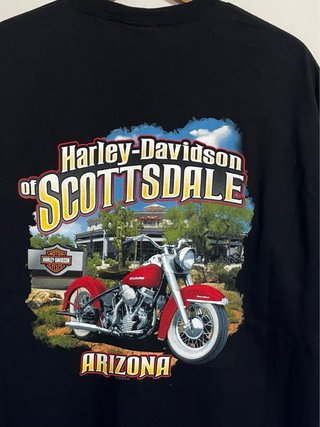 Harley Davidson Scottsdale Arizona Black Graphic T