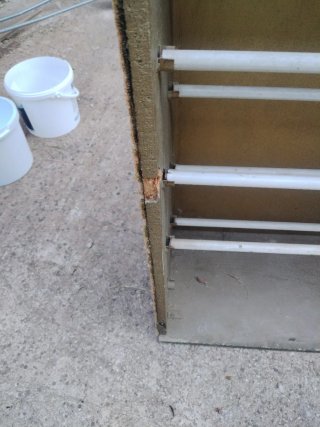 Zapatero vintage madera a restaurar