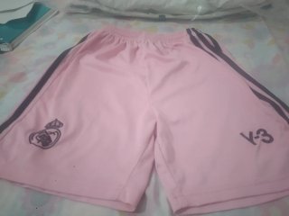 Pantalón corto Y-3 rosa