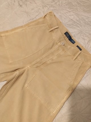 Pantalón Polo Ralph Lauren Mujer Talla 2 Beige