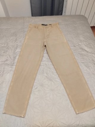 Pantalón Polo Ralph Lauren Mujer Talla 2 Beige