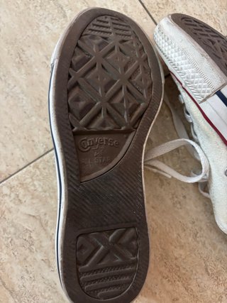 Bambas Converse bajas blancas