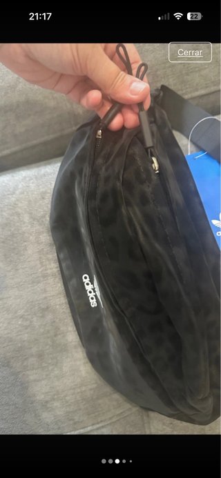 Riñonera Adidas Negra Nueva