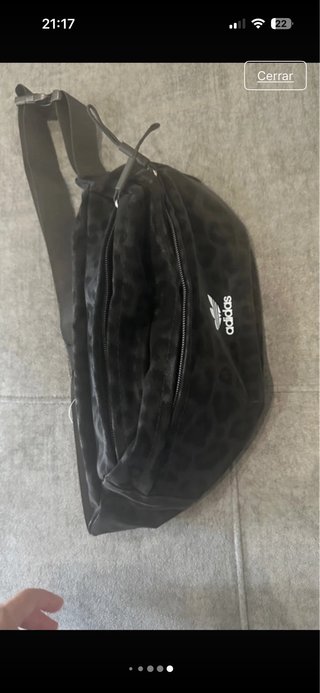 Riñonera Adidas Negra Nueva