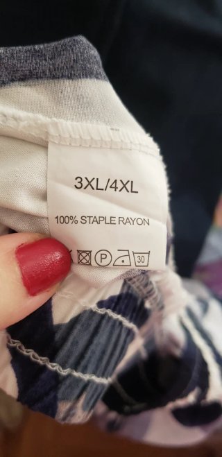 Pantalón estampado Talla 3XL-4XL