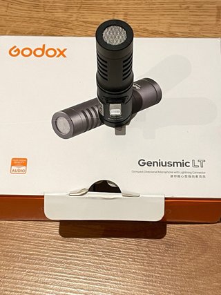 Micrófono Godox Geniusmic LT Compacto para iPhone