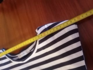 Top sin mangas rayas S Stradivarius