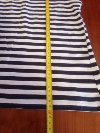 Top sin mangas rayas S Stradivarius