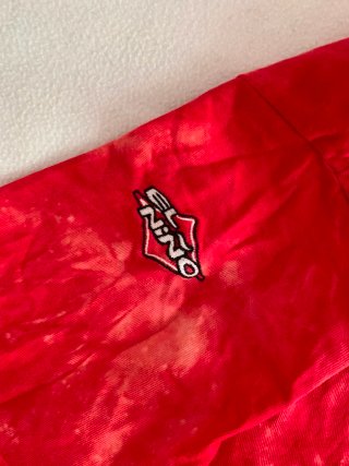 Camiseta El Niño Tie Dye Roja Talla L
