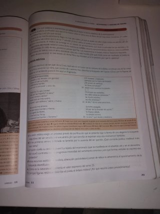 Lengua castellana y literatura 1, Le Bachillerato