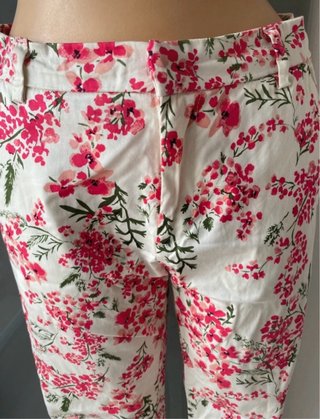 Pantaloni donna fiorati tg 42