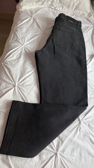 Pantalones Stradivarius negros D98
