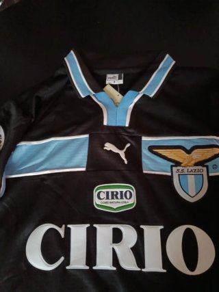 Maglia Lazio Vintage Puma Nera tg S nuova