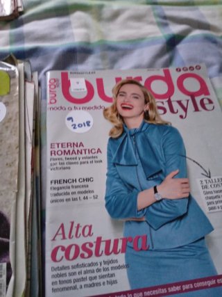 4 Revistas Burda,patrones