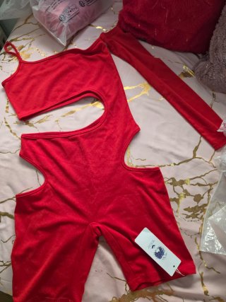 Mono sexy rojo