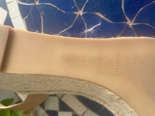 Sandalias Magrit Beige Cuña Esparto