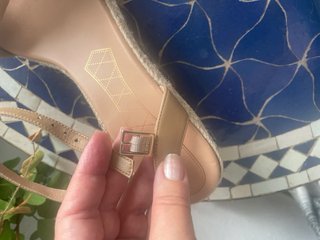 Sandalias Magrit Beige Cuña Esparto