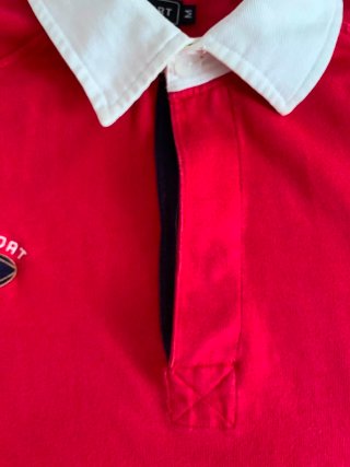 Polo Rugby Gales Westport Rojo Talla M 2004