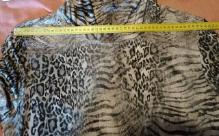 Camiseta manga larga animal print