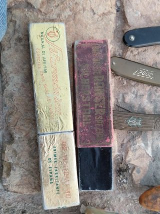 Lote 3 Navajas de Afeitar Antiguas