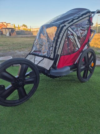 Carro bici niños 2 en 1