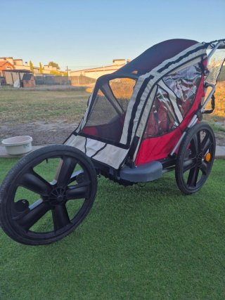 Carro bici niños 2 en 1