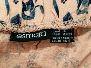 Pijama largo chica floral