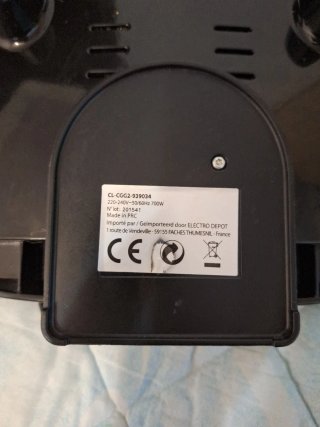 Sandwichera Cosylife 700W
