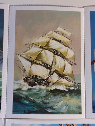 Lote 8 Cartoline Velieri e Clipper