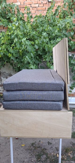 Cama abatible Berlingo/Partner + Colchón Visco