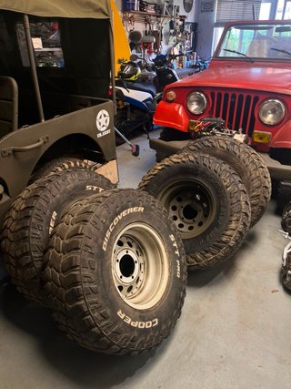 4 Llantas con neumáticos, Suzuki samurai (5x139,7)