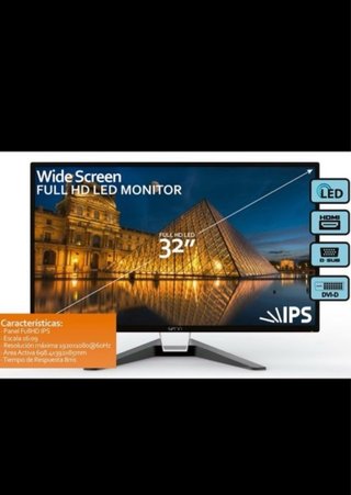 Monitor LG 32 IPS FullHD Negro