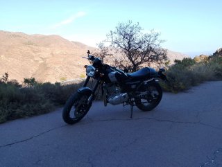 Mash 250 Café Racer Negra/Plata
