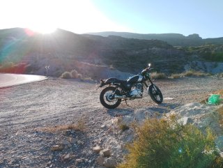 Mash 250 Café Racer Negra/Plata