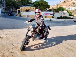 Mash 250 Café Racer Negra/Plata